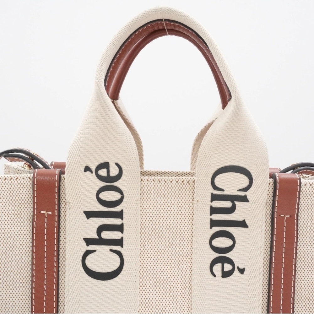 Chloe Woody Small Tote - Picture 7 of 8